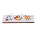 Wooden animal matching busy board with zebra monkey and cow string toy for toddlers - Colorful Matching Board Cow