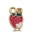 Tranche de fraise en émail 9X14mm