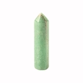 Natural green aventurine hexagonal crystal point wand energy stone for healing - 32*8*8mm / Green Aventurine