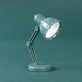 Mini lampe de bureau LED verte pliable avec bras ajustable et lumière chaude douce - 09A-Vert