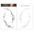Adesivo per tatuaggio capelli ED-017 impermeabile per bordi e attaccatura dei capelli realistica - ED-017 / 11*18cm