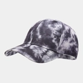 Black and white tie-dye 3D print baseball cap with marble pattern texture - Black and White Marble Ink Print (Color 19#)