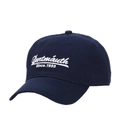 Navy blue cotton baseball cap featuring white Dartmouth 1993 3D embroidery detail - Navy Blue