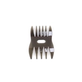 Classic dark brown wide-tooth comb for retro men's hair styling and texture - Claw Tooth Hair Comb (NO.5)