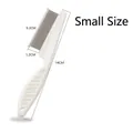 Gedetailleerde afmetingen van kleine vlooienkam met roestvrijstalen tanden voor huisdieren - Small 14cm / Wit