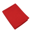 Folded red jersey cotton shawl scarf for women in vibrant solid color finish - Wine Red (14)