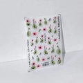 5D Nailsticker TS-2225 mit Lotusblumen und Libellen im chinesischen Tuschestil - Besonderes Lotusrot (TS-2225)