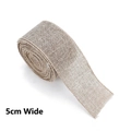 5cm Natural Burlap (2m)