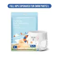 L size disposable waterproof swim diaper with polar bear cartoon print for babies - L:6-11kg