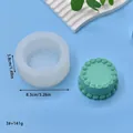Spiral pattern flower silicone mold for DIY soap, plaster, and resin craft making - Spiral Lace Cylinder Style (3#)