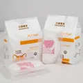 Absorbent pet physiological pads for dogs with 30 counts of disposable floral liners - One Size (For S) / Pet Sanitary Pad