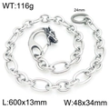 Punk style stainless steel 60cm dragon head wallet chain for men's jeans - Exquisite Dragon Head Style-60cm(KK123-Z)
