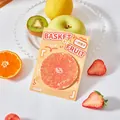 Creative orange slice shaped sticky notes 80x80mm from the fruit basket collection - Orange Slice
