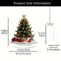 Christmas tree acrylic standee desktop ornament with detailed dimension specifications - Christmas Tree Shape Ornament 23