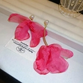 49# Tige Argent-Rose-Fleur