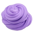 Close-up of soft purple butter slime with a swirl texture on a white background - 60ml / Light Purple