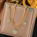 H1184 Necklace Gold