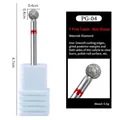Ball shape diamond nail drill bit PG-04 for cuticle care and manicure prep, 4mm head size - PG-04 Fine-Ball Shape
