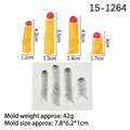 Realistic finger silicone mold for Halloween fondant and chocolate cake decoration - Gray