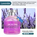 Parfum de voiture à la lavande en flacon de verre violet 65ml avec bouchon métal - 65ml / Lavande