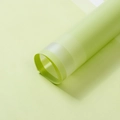 Waterproof light green wrapping paper roll with translucent matte texture for bouquets - New Era - Elegant Green