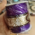 Roll of purple braided jewelry thread for DIY bracelets and beaded jewelry making - 1.0MM A-Line Large Roll / Deep purple