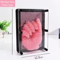 Mittlere Größe Pink 3D Pin Art Klone Handform Impression für Kinder Kreativität - Mittel / Rosa