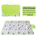 Waterproof dinosaur pattern Oxford picnic mat with PVC bottom and portable folding design - Small Dinosaur