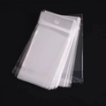 Stack of clear plastic self-sealing packaging bags for jewelry and small accessories - Matching Bag 8.8*5cm