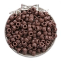 100 Pièces/Paquet (9x6mm) / Couleur solide Café