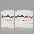 Individually wrapped 250x250mm microfiber wet wipe in M23 oriental ink pattern style - M23 Peking Opera Mask / 250mm*250mm