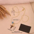 Boho Retro Bullenkopf-Halskette in Gold-Finish mit türkisfarbener Evil Eye Perle - Schwarzgold Stierkopf Blaues Auge (1#)