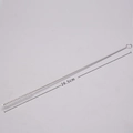 Nylon cleaning brush for reusable straws with 26.5cm metal handle and hanging loop - Long Straw Brush / 26.5cm