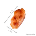 Realistic artificial PVC chicken wing model for restaurant display, 8x4.5cm size - Cola Chicken Wing