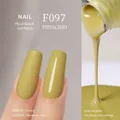 Vernis à ongles végétal Jaune Moutarde F097 aux finis mat et brillant - F097 Jaune Moutarde