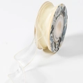 Cream pearl fish tail mesh ribbon roll for elegant fresh flower bouquet packaging - Fishtail Yarn (Standard Roll) / Off White