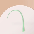 Green flexible silicone tail attachment for automatic rotating cat toy wand - Accessory / Replacement Tail-Green