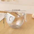 Transparente Abtropfschale mit abnehmbarem weißem Filter, multifunktional, 21.1cm - Transparent [1er Pack]
