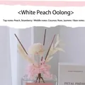 White Peach Oolong aromatherapy diffuser with sola flower and glass bottle set - White Peach Oolong