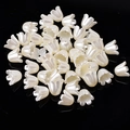 Creamy white lily of the valley faux pearl flower beads for DIY jewelry making - 5# Lily of the Valley 9x10mm Approx 100pcs