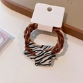 7# Zebra Pattern Hair Tie