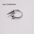Steel Ball Horseshoe-1.2*10*4mm