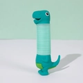 Grüner Dinosaurier Pop Tube Spielzeug mit dehnbarem Körper zur Stressbewältigung - Dinosaurier