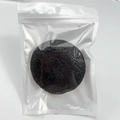Éponge pour le visage en konjac noir biodégradable pour un nettoyage en profondeur - Noir Disque Rond