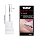 PG-30 diamond nail drill bit with M-medium grit for professional russian manicure - PG-30 Medium-Long Prism