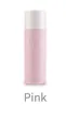 Pink portable toothbrush case with diamond texture and embossed HR logo design - Butterfly Relief / Butterfly Pink