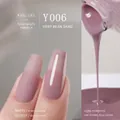 Esmalte de uñas en gel rosa viejo Y006 con acabado mate y brillante disponible - Y-006 Pasta de Frijoles Oscura