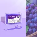 Grape flavor dental floss picks in purple box 30 pieces for thin teeth cleaning - 30 Pcs/Box Grape Flavor