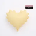 20 inch cream white wavy heart-shaped aluminum foil balloon for party decoration - 20-inch Scalloped Heart Macaron Cream