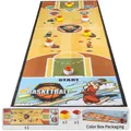 Children's tabletop basketball battle game set with mat and sliding balls in color box - Basketball